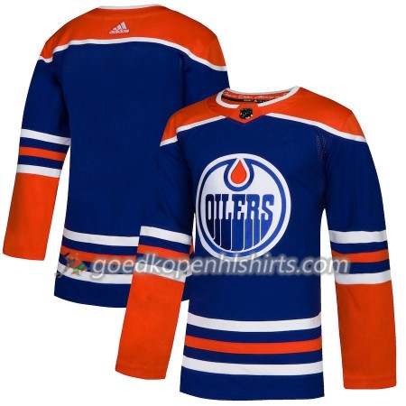 Edmonton Oilers Blank Adidas 2018-2019 Alternate Authentic Shirt - Mannen